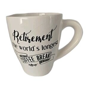 New Young Inc Retirement Longest Coffee‎ Break Cocoa Tea Mug